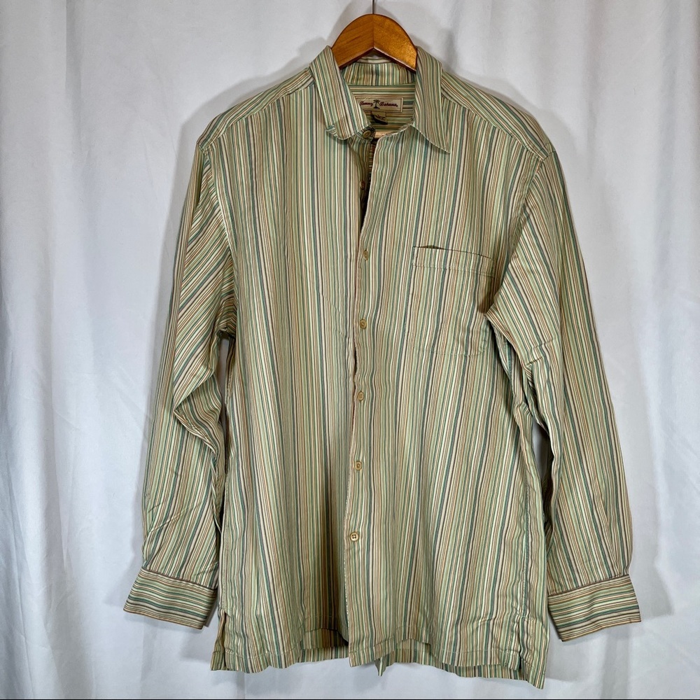 <2 for $25>Tommy Bahama Striped Button Down Shirt